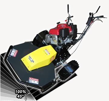 Pedestrian wheeled Strimmers, mowers & bank mowers