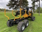 Kinetic 8X8 forestry forwarder. FETF12 compatible