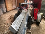 Farmi WP36 Firewood processor, braked road tow. (sold)