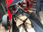 Farmi WP36 Firewood processor, braked road tow. (sold)