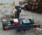 14-18 ton Horizontal Road Tow Log Splitter